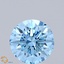 2.00 Ct. Fancy Vivid Blue Round Lab Grown Diamond