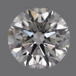 Round diamond — real photo