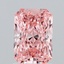 1.57 Ct. Fancy Vivid Pink Radiant Lab Grown Diamond