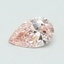 0.76 Ct. Fancy Intense Pink Pear Lab Grown Diamond