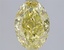 2.09 Ct. Fancy Intense  Yellow Oval Lab Grown Diamond