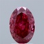 2.18 Ct. Fancy Vivid Brownish Pink Oval Lab Grown Diamond