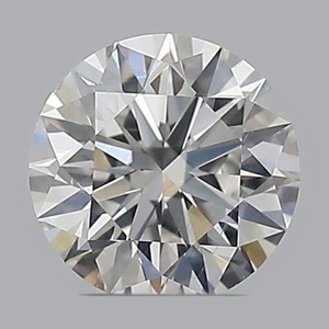 Round diamond — real photo