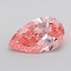 4.49 Ct. Fancy Vivid Pink Pear Lab Grown Diamond