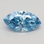 1.04 Ct. Fancy Vivid Blue Marquise Lab Grown Diamond