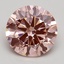 2.70 Ct. Fancy Intense Pink Round Lab Grown Diamond