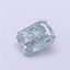 1.07 Ct. Fancy Intense Green Radiant Lab Grown Diamond