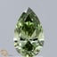 1.01 Ct. Fancy Vivid  Green Pear Lab Grown Diamond