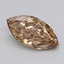 4.23 Ct. Fancy Light  Brown Marquise Lab Grown Diamond