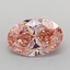 1.77 Ct. Fancy Vivid  Pink Oval Lab Grown Diamond