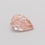 0.46 Ct. Fancy Vivid Pink Pear Lab Grown Diamond