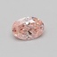 0.43 Ct. Fancy Vivid Pink Oval Lab Grown Diamond