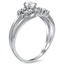 The Gemi Ring, smalltop view on a hand