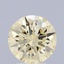 2.27 Ct. Fancy Light Yellow Round Lab Grown Diamond