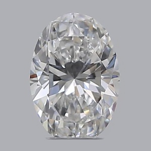 Oval diamond — real photo