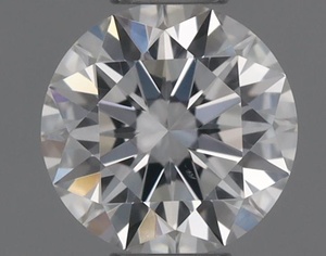 Round diamond — real photo