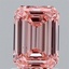 1.52 Ct. Fancy Intense  Pink Emerald Lab Grown Diamond