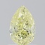 1.01 Ct. Fancy  Yellow Pear Diamond
