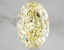 3.08 Ct. Fancy Intense Yellow Oval Lab Grown Diamond