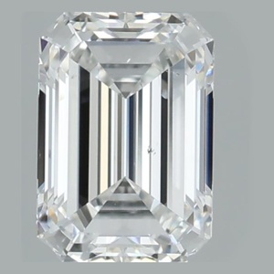 Emerald diamond — real photo