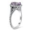 Lavender Sapphire Halo Ring, smallview