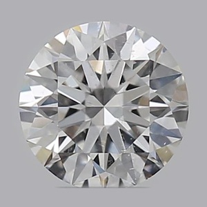 Round diamond — real photo