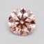 1.54 Ct. Fancy Intense Pink Round Lab Grown Diamond