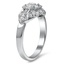 The Scotland Ring, smalltop view on a hand