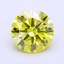 1.37 Ct. Fancy Vivid  Yellow Round Lab Grown Diamond