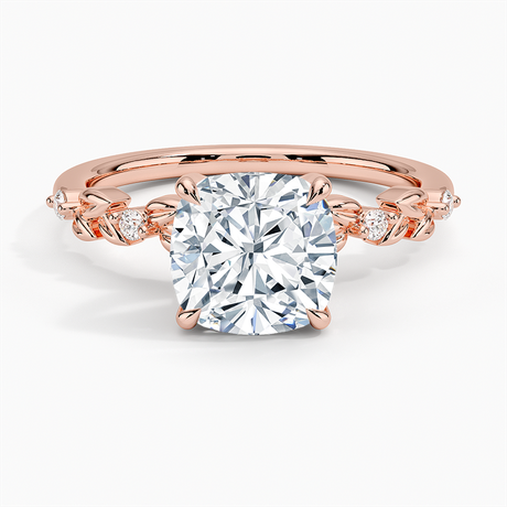 14K Rose Gold Briar Diamond Ring