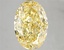 5.12 Ct. Fancy Vivid Yellow Oval Lab Grown Diamond