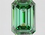 3.13 Ct. Fancy Vivid  Green Emerald Lab Grown Diamond