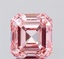 3.03 Ct. Fancy Intense  Pink Emerald Lab Grown Diamond