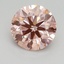 2.29 Ct. Fancy Intense Pink Round Lab Grown Diamond