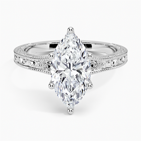 Hudson Engraved Ring - Brilliant Earth