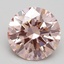 2.20 Ct. Fancy Intense Pink Round Lab Grown Diamond