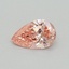 0.33 Ct. Fancy Vivid Pink Pear Lab Grown Diamond