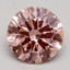 2.50 Ct. Fancy Intense Pink Round Lab Grown Diamond