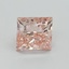 5.00 Ct. Fancy Intense Pink Princess Lab Grown Diamond
