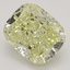 2.00 Ct. Fancy Light Yellow Cushion Diamond