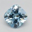 1.56 Ct. Fancy Intense Blue Cushion Lab Grown Diamond