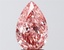 3.08 Ct. Fancy Vivid Pink Pear Lab Grown Diamond