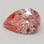 1.62 Ct. Fancy Vivid Pink Pear Lab Grown Diamond