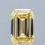 2.02 Ct. Fancy Yellow Emerald Lab Grown Diamond