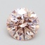 1.50 Ct. Fancy Pink Round Lab Grown Diamond