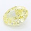 2.86 Ct. Fancy Intense Yellow Oval Lab Grown Diamond