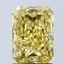 2.05 Ct. Fancy Vivid Yellow Radiant Lab Grown Diamond