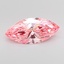 2.23 Ct. Fancy Vivid Pink Marquise Lab Grown Diamond