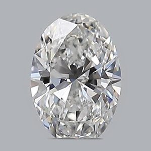 Oval diamond — real photo