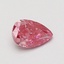 0.57 Ct. Fancy Vivid Pink Pear Lab Grown Diamond